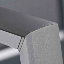 Sieger Exklusiv Stapelsessel Trento Graphit, Bezug Grau -Günstiges Gartenambiente Geschäft 3910302203 Stapelsessel Trento graphit Bezug grau 03 39782