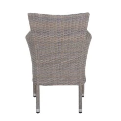 Stapelsessel Capri - Kölle Mixed Brown / Robust, Schlicht, Pflegeleicht -Günstiges Gartenambiente Geschäft 3910302350 Stapelsessel Capri Koelle mixed Brown inkl Auflage royal stone 4 59086