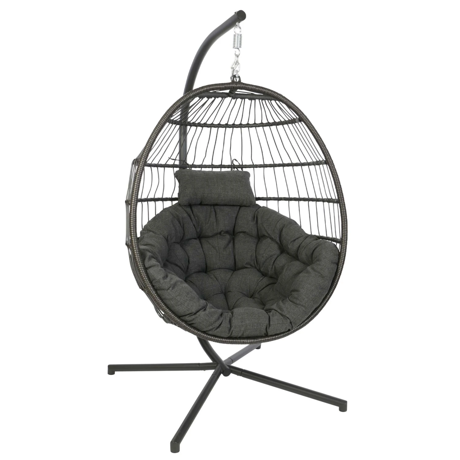 Hängesessel Meran, Kunstrattan, Alurahmen, Faltbar, 128 X 95 X 95 Cm 1 Hängesessel Meran, Kunstrattan, Alurahmen, Faltbar, 128 X 95 X 95 Cm