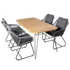 Dining-Sessel 'Portofino' Inkl. Auflage, Anthrazit -Günstiges Gartenambiente Geschäft 3910302579 3910801509 Gruppe Portofino 5 85086