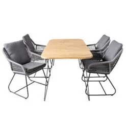 Dining-Sessel 'Portofino' Inkl. Auflage, Anthrazit -Günstiges Gartenambiente Geschäft 3910302579 3910801509 Gruppe Portofino 6 85087