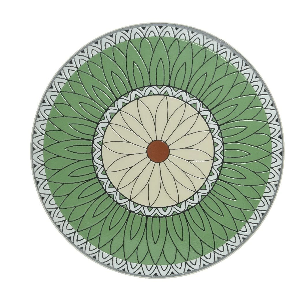 Bistro-Klappstuhl 'Vigo', Grün Mit Blumenmosaik 2 Bistro-Klappstuhl 'Vigo', Grün Mit Blumenmosaik – Bild 2