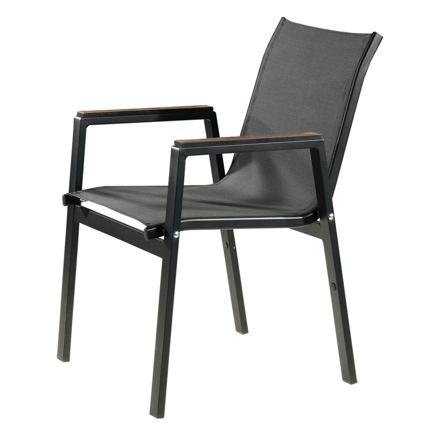 Stapelsessel, Schwarz, Ca. 86 X 66 X 56 Cm 2 Stapelsessel, Schwarz, Ca. 86 X 66 X 56 Cm – Bild 2