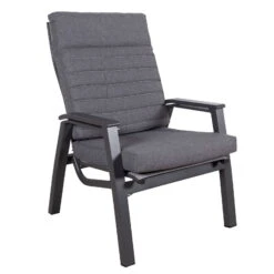 Loungesessel 'Paris', Grau/schwarz 21 Loungesessel 'Paris', Grau/schwarz -Günstiges Gartenambiente Geschäft 3910302694 Loungesessel Paris inkl Auflage 13 118550