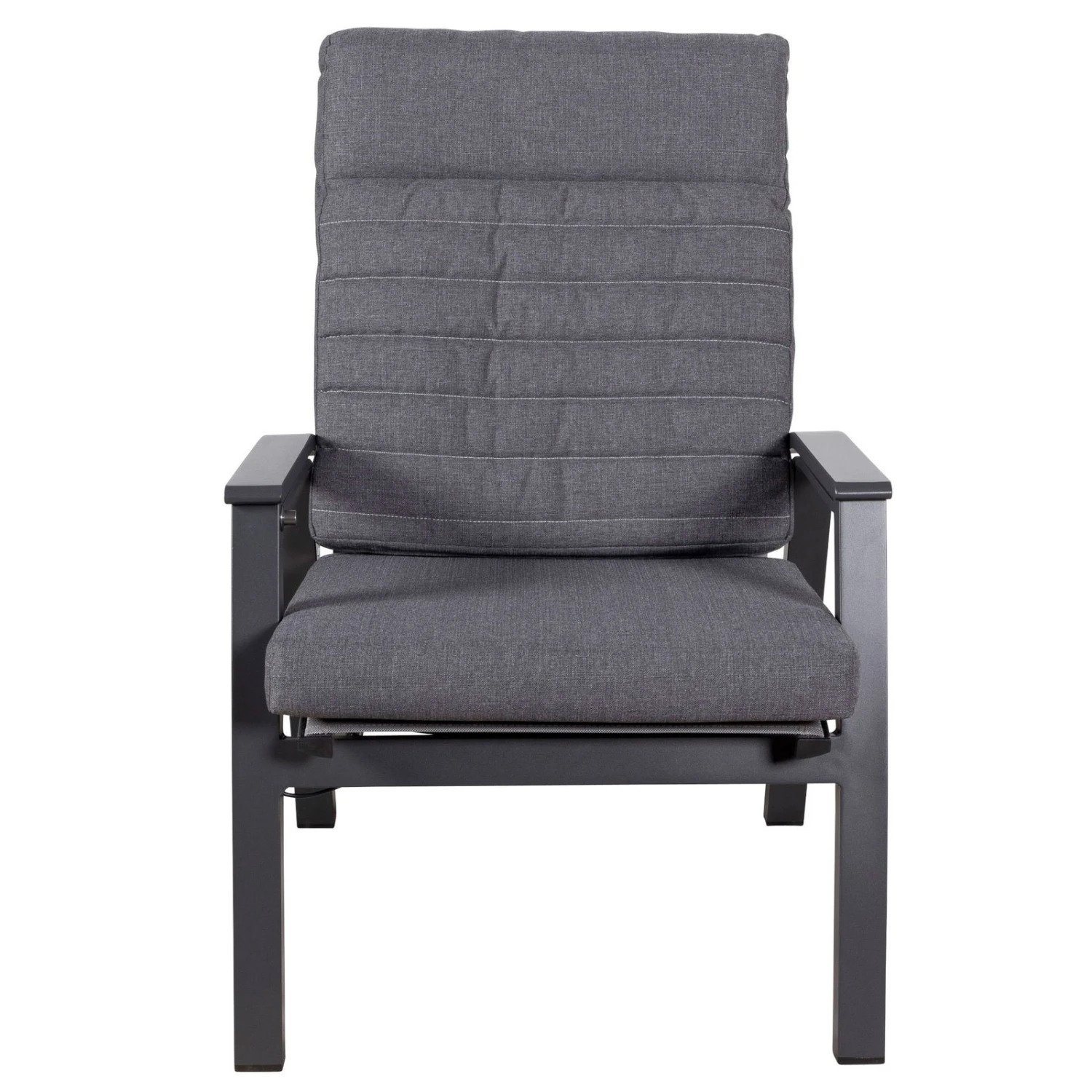 Loungesessel 'Paris', Grau/schwarz 2 Loungesessel 'Paris', Grau/schwarz – Bild 2