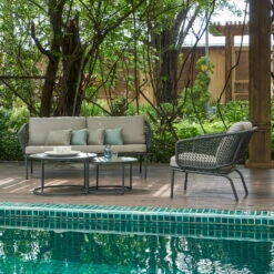 Lounge-Set 'Eagle', 5-teilig 10 Lounge-Set 'Eagle', 5-teilig -Günstiges Gartenambiente Geschäft 3910302708 Loungeset Eagle 5tlg Stahlgestell inkl Auflagenset 2 118534