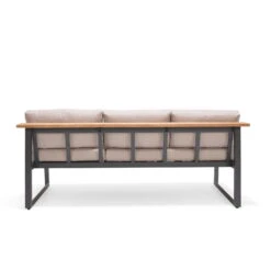 Dining-Bank 'Jimmy', 3-Sitzer, Grau, Ca. 191 X 89 X 75 Cm -Günstiges Gartenambiente Geschäft 3910302713 Dining Bank Jimmy 3 Sitzer inkl Auflagen 3 121612