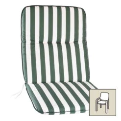 Best Niederlehnerauflage Grün/weiß, Ca. 100 X 50 Cm -Günstiges Gartenambiente Geschäft 3910407114 Niederlehnerauflage gruen weiss ca100x50cm Dessin0269 24820