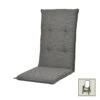 Doppler Hochlehnerauflage Anthrazit, Ca. 119x48x6 Cm