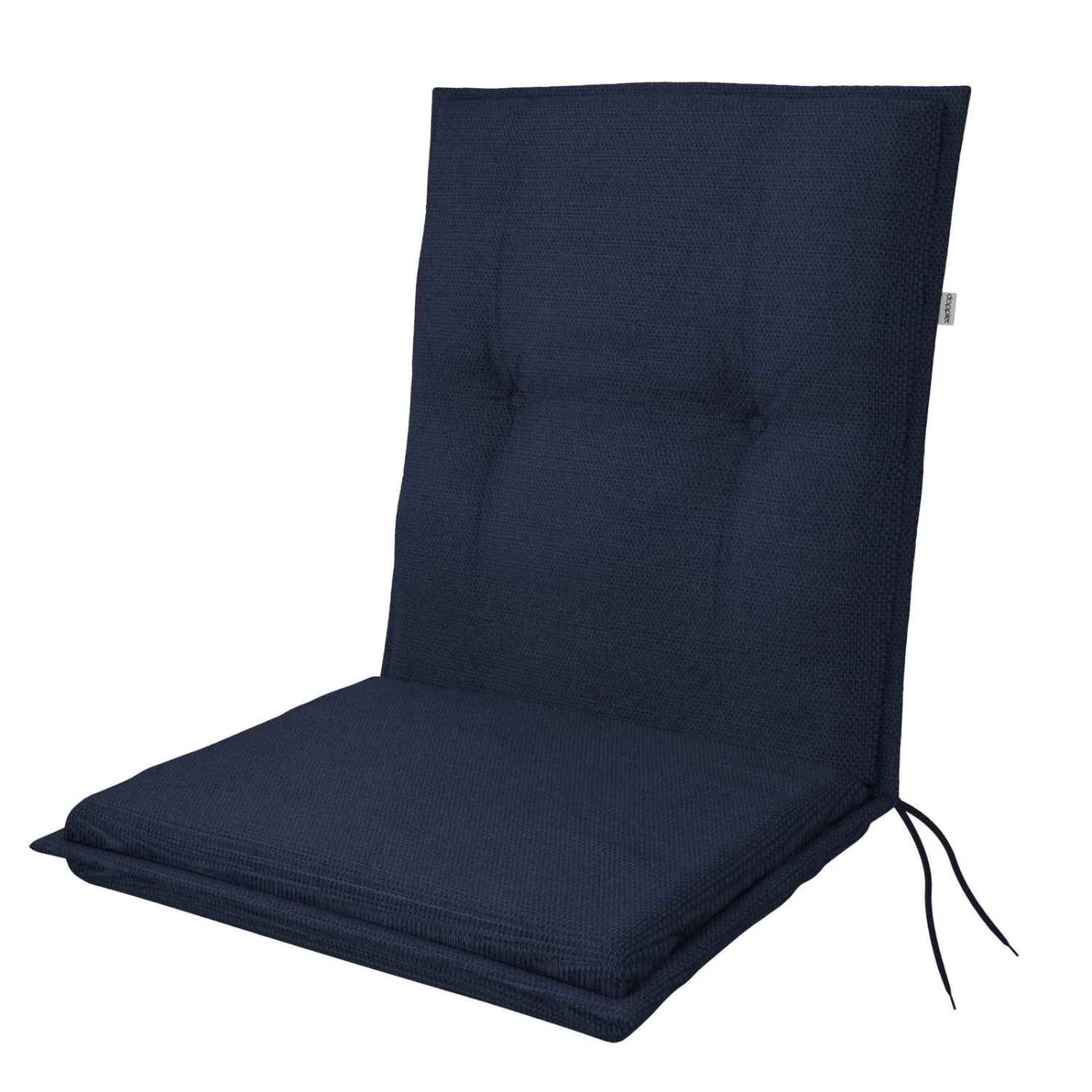 Doppler Niederlehnerauflage '9024', Dunkelblau, Ca. 100 X 48 X 6 Cm 2 Doppler Niederlehnerauflage '9024', Dunkelblau, Ca. 100 X 48 X 6 Cm – Bild 2