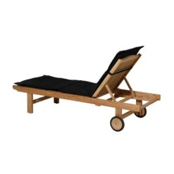 Madison Liegenauflage 'Panama', Schwarz, Ca. 200 X 60 Cm -Günstiges Gartenambiente Geschäft 3910408900 Liegenauflage Panama Black 3 97654