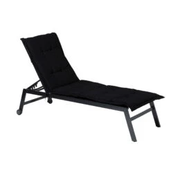 Madison Liegenauflage 'Panama', Schwarz, Ca. 200 X 60 Cm -Günstiges Gartenambiente Geschäft 3910408900 Liegenauflage Panama Black 4 97655