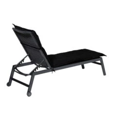 Madison Liegenauflage 'Panama', Schwarz, Ca. 200 X 60 Cm -Günstiges Gartenambiente Geschäft 3910408900 Liegenauflage Panama Black 5 97656