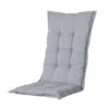 Madison Niederlehnerauflage 'Panama', Light Grey, Grau