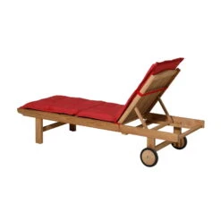 Madison Liegenauflage 'Panama', Rot, Ca. 200 X 60 Cm -Günstiges Gartenambiente Geschäft 3910408931 Liegenauflage Panama Brick red 1 97357