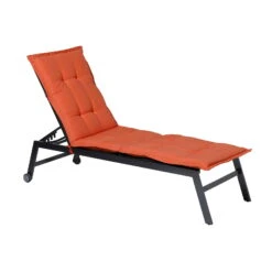 Madison Liegenauflage 'Panama', Orange, Ca. 200 X 60 Cm -Günstiges Gartenambiente Geschäft 3910408960 Liegenauflage Panama Flame orange 2 97450