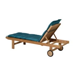 Madison Liegenauflage 'Panama', Meeresblau, Ca. 200 X 60 Cm -Günstiges Gartenambiente Geschäft 3910408990 Liegenauflage Panama Sea blue 1 97546