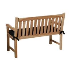 Madison Bankauflage 'Panama', Schwarz, Ca. 120 X 48 Cm -Günstiges Gartenambiente Geschäft 3910409001 Bankauflage Panama Black 1 97582