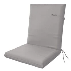 Doppler Niederlehnerauflage '3185', Hellgrau, Ca. 100 X 48 X 6 Cm