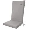 Doppler Hochlehnerauflage '3193', Hellgrau, Ca. 119 X 48 X 6 Cm
