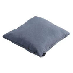 Madison Zierkissen 'Panama Safier', Blau, Ca. 45 X 45 Cm