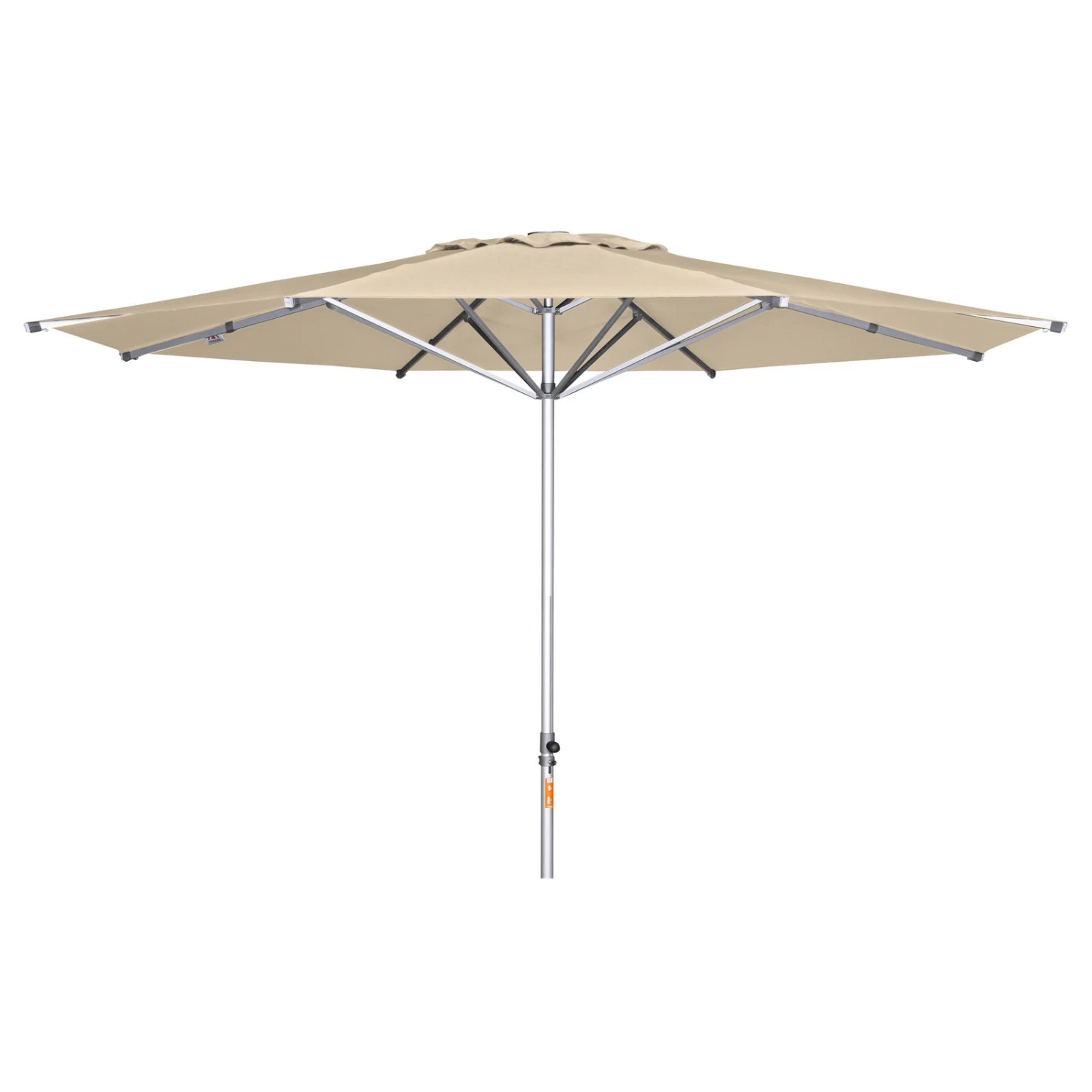 Doppler Sonnenschirm 'Alu-Expert Teleskop', Ø 400 Cm, Natur 1 Doppler Sonnenschirm 'Alu-Expert Teleskop', Ø 400 Cm, Natur