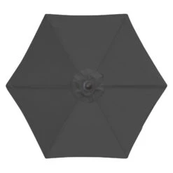 Doppler Sonnenschirm 'Basic Lift Neo', Ø 180 Cm -Günstiges Gartenambiente Geschäft 3910503024 Sonnenschirm Basic Lift Neo D ca 180cm anthrazit 2 73121