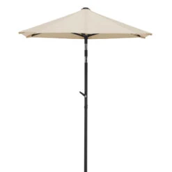 Balkonschirm Salerno Mezza, Mit Schutzhülle, Ca. 150 X 150 Cm, Natur -Günstiges Gartenambiente Geschäft 3910503029 Balkonschirm Salerno mezzo ca150x150cm natur1 71356