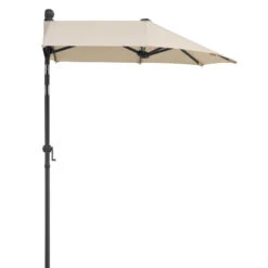 Balkonschirm Salerno Mezza, Mit Schutzhülle, Ca. 150 X 150 Cm, Natur -Günstiges Gartenambiente Geschäft 3910503029 Balkonschirm Salerno mezzo ca150x150cm natur3 71354