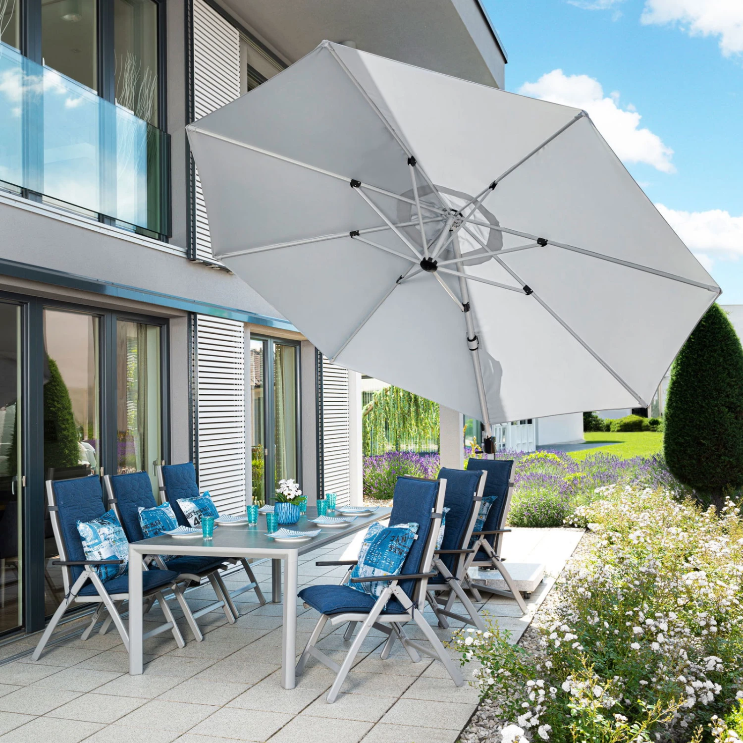 Doppler Pendelschirm Active, Ø 370 Cm 1 Doppler Pendelschirm Active, Ø 370 Cm