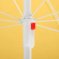 Mittelstockschirm 'Ibiza', Ø 200 Cm -Günstiges Gartenambiente Geschäft 3910503127 Sonnenschirm Ibiza goldgelb 5 90336