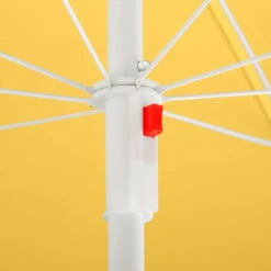 Mittelstockschirm 'Ibiza', Ø 240 Cm -Günstiges Gartenambiente Geschäft 3910503131 Sonnenschirm Ibiza goldgelb 5 90787