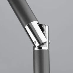 Mittelstockschirm 'Bilbao', Ø Ca. 220 Cm -Günstiges Gartenambiente Geschäft 3910503139 Sonnenschirm Bilbao silbergrau 5 90408