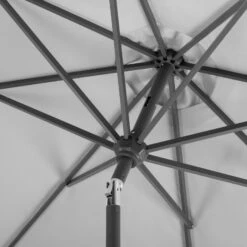 Schneider Sonnenschirm 'Orlando', Ø 270 Cm -Günstiges Gartenambiente Geschäft 3910503148 Sonnenschirm Orlando silbergrau 2 91650