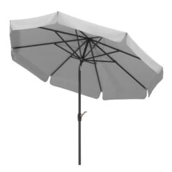 Schneider Sonnenschirm 'Orlando', Ø 270 Cm -Günstiges Gartenambiente Geschäft 3910503148 Sonnenschirm Orlando silbergrau 7 91647