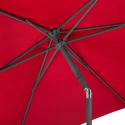 Mittelstockschirm 'Sevilla', Ø Ca. 270 Cm -Günstiges Gartenambiente Geschäft 3910503155 Sonnenschirm Sevilla rot 2 90493