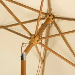 Mittelstockschirm 'Malaga', Ca. 300 X 200 Cm, Natur -Günstiges Gartenambiente Geschäft 3910503158 Sonnenschirm Malaga natur 2 90507