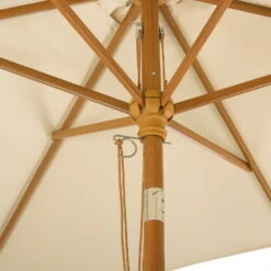 Mittelstockschirm 'Malaga', Ca. 300 X 200 Cm, Natur -Günstiges Gartenambiente Geschäft 3910503158 Sonnenschirm Malaga natur 6 90509