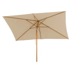 Mittelstockschirm 'Malaga', Ca. 300 X 200 Cm, Natur -Günstiges Gartenambiente Geschäft 3910503158 Sonnenschirm Malaga natur 7 90506