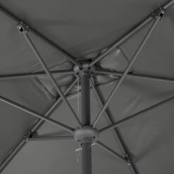 Mittelstockschirm 'Tunis', Ca. 270 X 150 Cm -Günstiges Gartenambiente Geschäft 3910503162 Sonnenschirm Tunis anthrazit 3 90546