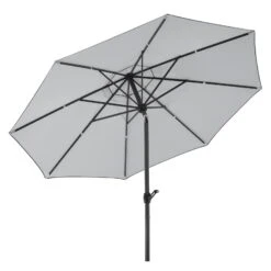 Schneider Sonnenschirm 'Adria', Ø 300 Cm 12 Schneider Sonnenschirm 'Adria', Ø 300 Cm -Günstiges Gartenambiente Geschäft 3910503171 Sonnenschirm Adria silbergrau 10 91672