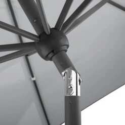 Schneider Sonnenschirm 'Adria', Ø 300 Cm 15 Schneider Sonnenschirm 'Adria', Ø 300 Cm -Günstiges Gartenambiente Geschäft 3910503171 Sonnenschirm Adria silbergrau 3 91674