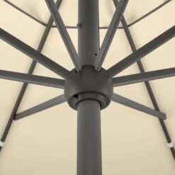 Sonnenschirm 'Adria', Ø 350 Cm, Natur 9 Sonnenschirm 'Adria', Ø 350 Cm, Natur -Günstiges Gartenambiente Geschäft 3910503173 Sonnenschirm Adria natur 2 91691