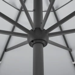 Schneider Sonnenschirm 'Adria', Ø 350 Cm 9 Schneider Sonnenschirm 'Adria', Ø 350 Cm -Günstiges Gartenambiente Geschäft 3910503175 Sonnenschirm Adria silbergrau 2 91419