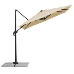 Pendelschirm 'Rhodos Junior', Ca 230 X 230 Cm, Natur -Günstiges Gartenambiente Geschäft 3910503185 Sonnenschirm Rhodos Junior natur 8 90609