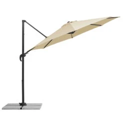 Sonnenschirm 'Rhodos Junior', Ø 300 Cm, Natur 13 Sonnenschirm 'Rhodos Junior', Ø 300 Cm, Natur -Günstiges Gartenambiente Geschäft 3910503188 Sonnenschirm Rhodos Junior natur 11 92004