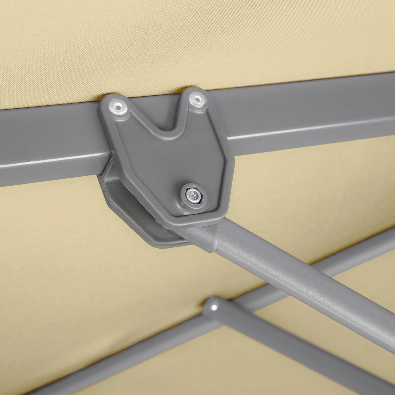 Sonnenschirm 'Rhodos Junior', Ø 300 Cm, Natur 9 Sonnenschirm 'Rhodos Junior', Ø 300 Cm, Natur – Bild 9