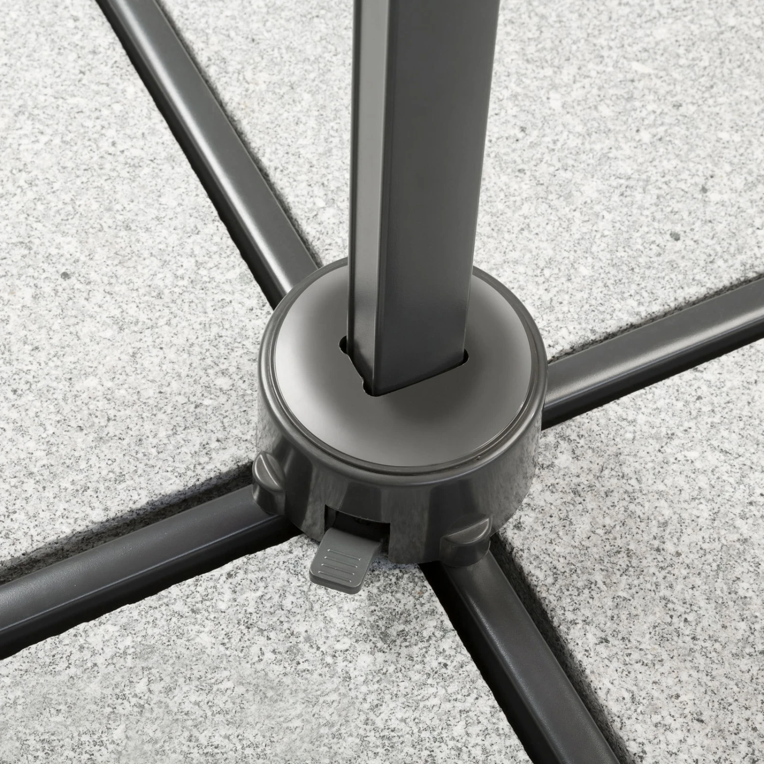 Sonnenschirm 'Rhodos Junior', Ø 300 Cm, Natur 7 Sonnenschirm 'Rhodos Junior', Ø 300 Cm, Natur – Bild 7