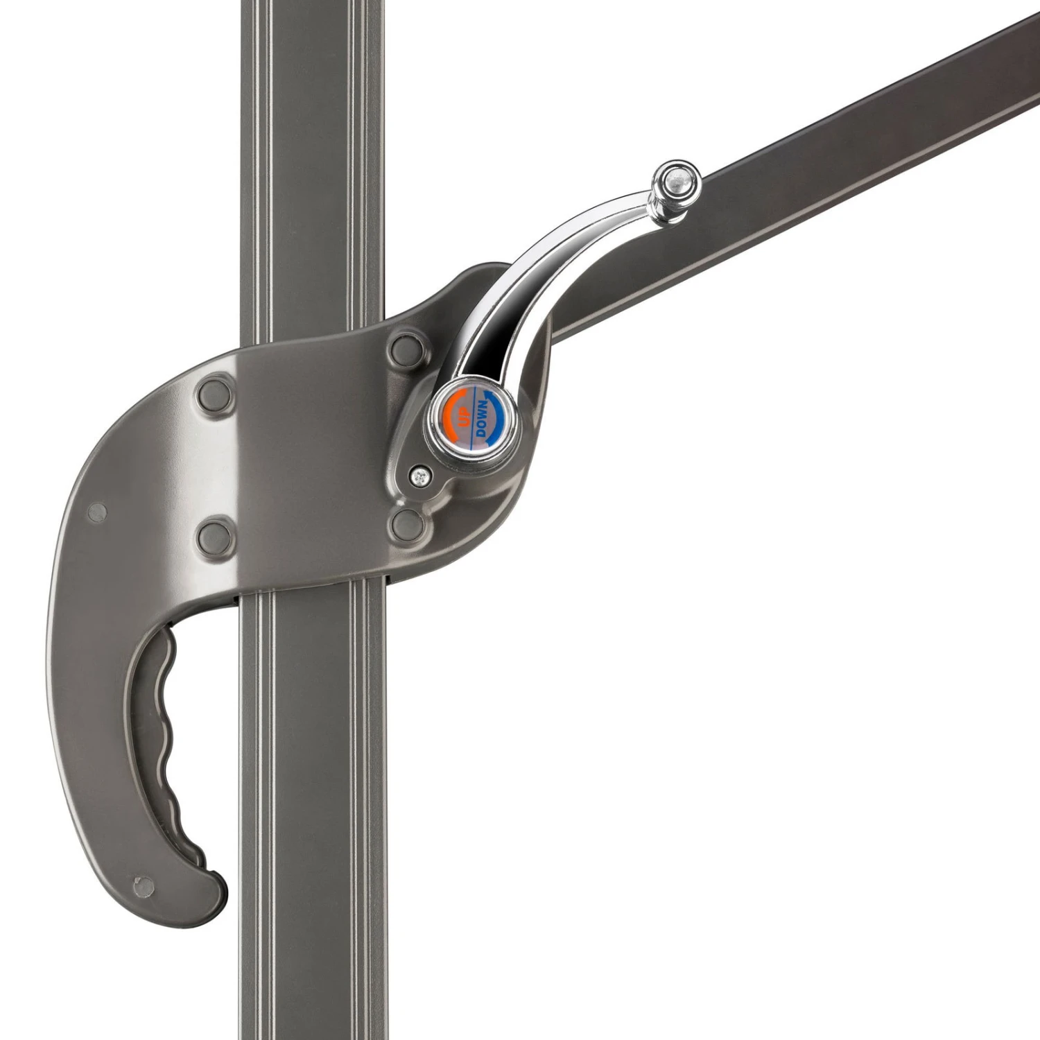 Sonnenschirm 'Rhodos Junior', Ø 300 Cm, Natur 8 Sonnenschirm 'Rhodos Junior', Ø 300 Cm, Natur – Bild 8