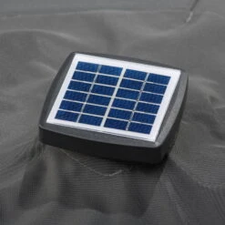 Schneider Sonnenschirm 'Rhodos Blacklight', Mit LEDs, Anthrazit, Ø 300 Cm -Günstiges Gartenambiente Geschäft 3910503203 Sonnenschirm Rhodos Blacklight anthrazit 11 91569